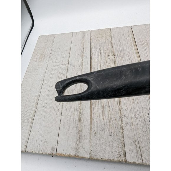 Unbranded #2 Advertising Stainless Steel Measuring Scoop 10 3/4" Black Handle - Picture 8 of 8